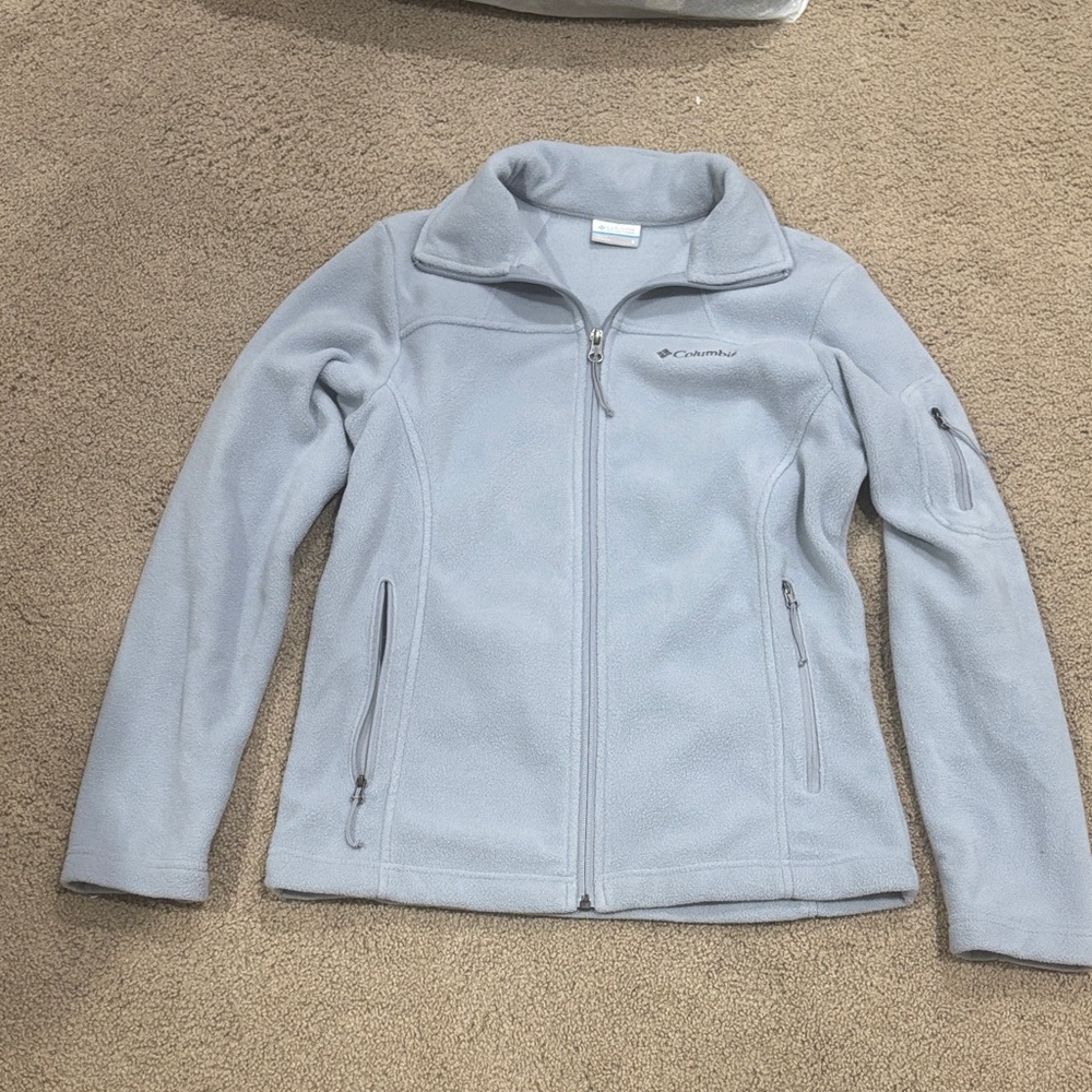 COLUMBIA Women's Light Blue Utility Jacket